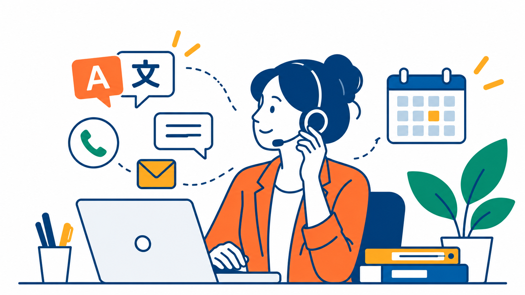 Service client d’alma pour les traductions et l’interprétariat