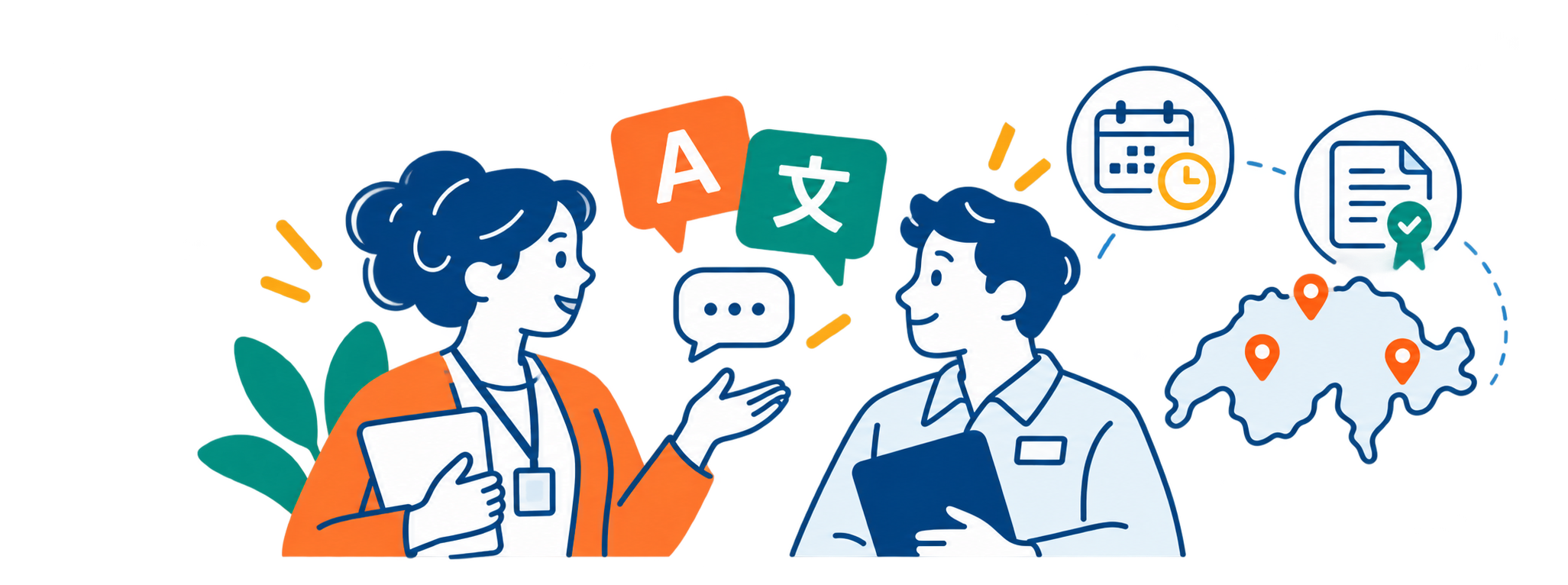 Interprètes en situation d’échange multilingue – collaboration avec alma