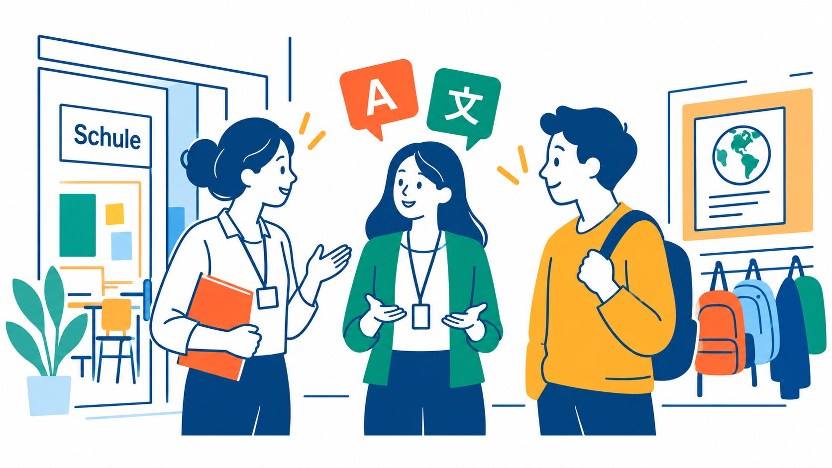 Interprétariat pour les écoles et les établissements de formation