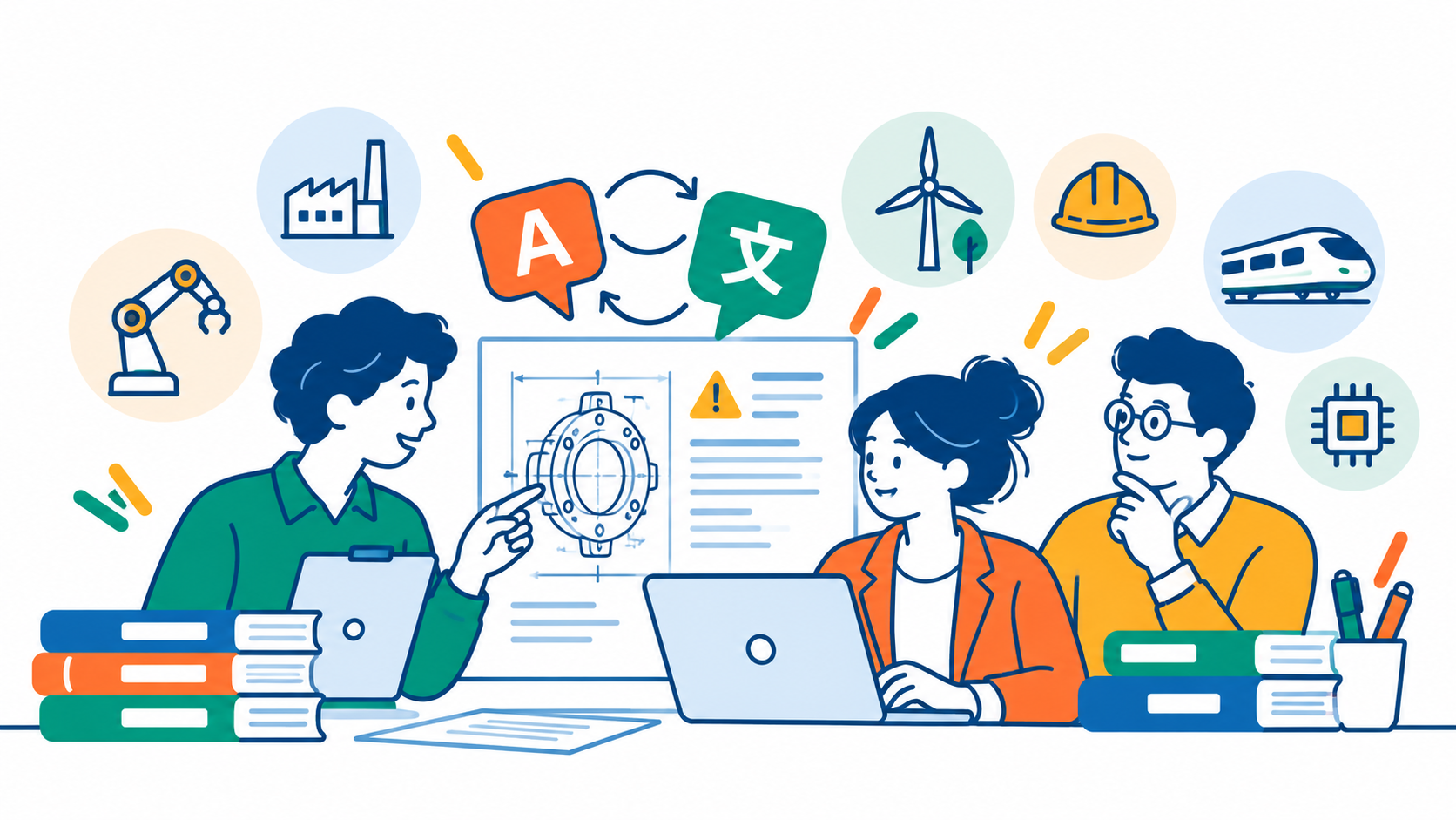 Technische Übersetzungen für Industrie, Maschinenbau, Engineering und Technologie